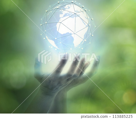 World Earth Day, People worldwide come together to safeguard and protect our planet, With an understanding of the importance of conservation, and Sustainable, Save World Save Life 113885225