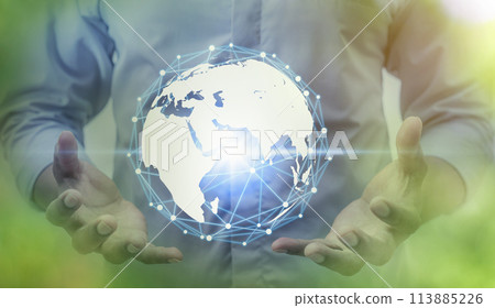 World Earth Day, People worldwide come together to safeguard and protect our planet, With an understanding of the importance of conservation, and Sustainable, Save World Save Life 113885226