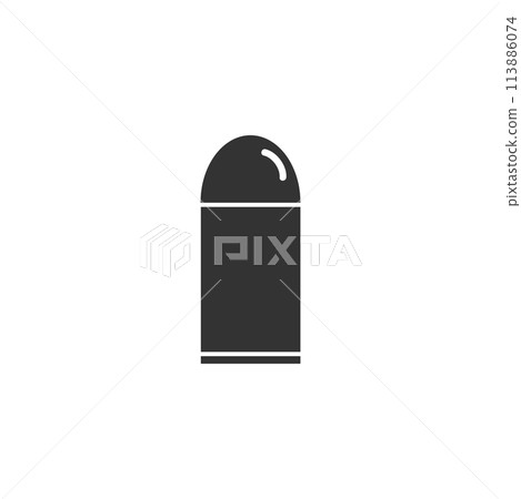 bullet icon flat 113886074
