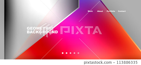 Automotive lighting gadget with purple triangle on rectangle background Automotive lighting gadget with purple triangle on rectangle background 113886335