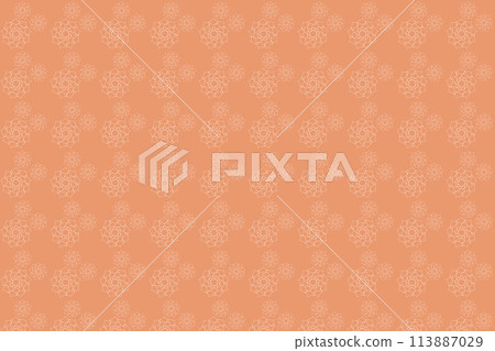 Floral pattern background material 113887029