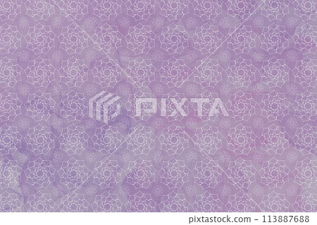 可愛的花卉背景素材 113887688