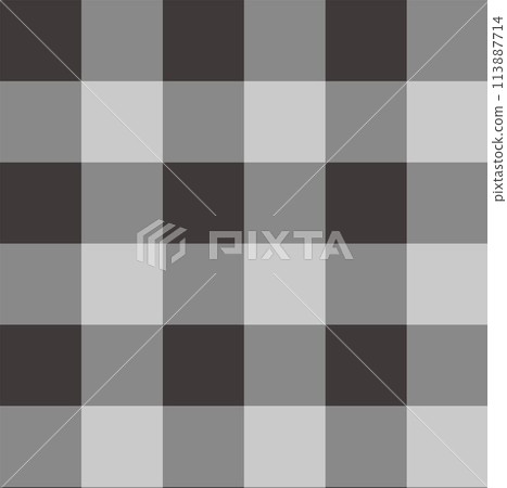 Cool black and grey check pattern Cool black and grey check pattern 113887714