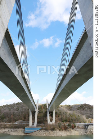 山陽自動車道築原橋(兵庫縣神戶市) 山陽自動車道築原橋(兵庫縣神戶市) 113888280