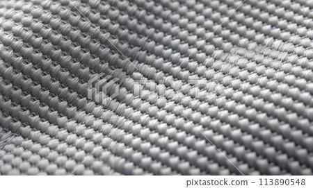 Grey soccer fabric texture with air mesh. Sportswear background Grey soccer fabric texture with air mesh. Sportswear background 113890548
