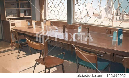 懷舊復古木製校舍內的一所分校的教室內 懷舊復古木製校舍內的一所分校的教室內 113890932