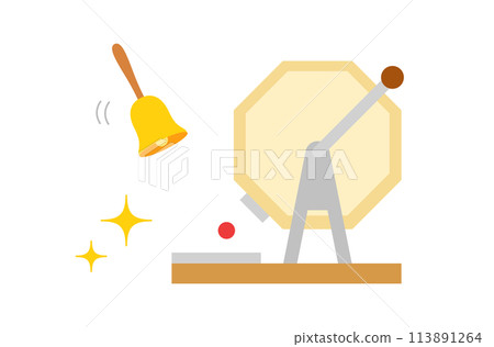 Illustration of a lottery drawing machine - Lucky draw, lottery, event tool, lottery, winning Illustration of a lottery drawing machine - Lucky draw, lottery, event tool, lottery, winning 113891264