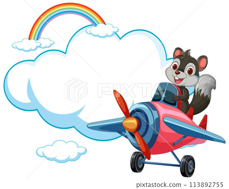 Squirrel Pilot Adventure in the Sky Squirrel Pilot Adventure in the Sky 113892755