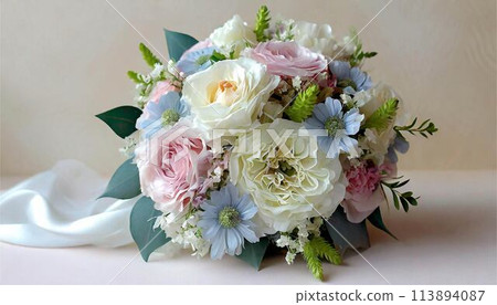 花束婚禮生日慶典複製空間背景桌布 花束婚禮生日慶典複製空間背景桌布 113894087