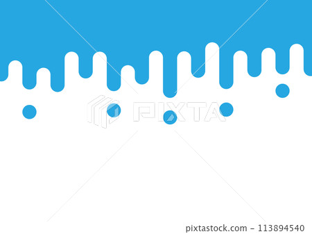 Liquid light blue simple background geometric 113894540