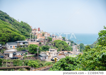 台灣九份山城風光 台灣九份山城風光 113894749