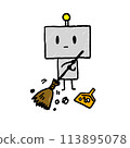 A simple cleaning robot 113895078
