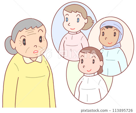 Nursing care - Shortage of nursing care workers, foreign nursing staff, accepting foreigners 113895726