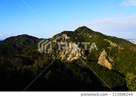 Rokko Mountain Range Trail, Suma Alps, Umanose Distant View 113896244