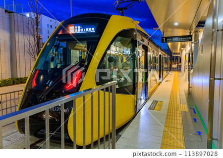 Tochigi Prefecture, JR Utsunomiya Station East Exit Cityscape (Light Rail Station) Tochigi Prefecture, JR Utsunomiya Station East Exit Cityscape (Light Rail Station) 113897028