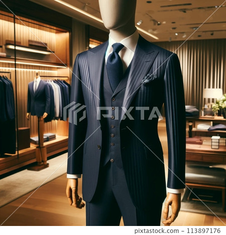 Men's suit 113897176