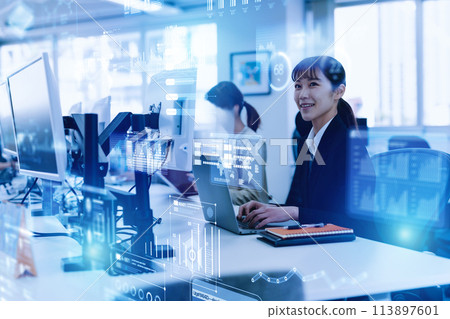 Office business scene Office business scene 113897601