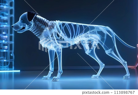 狗骨藍色未來全身數位掃描分析 113898767