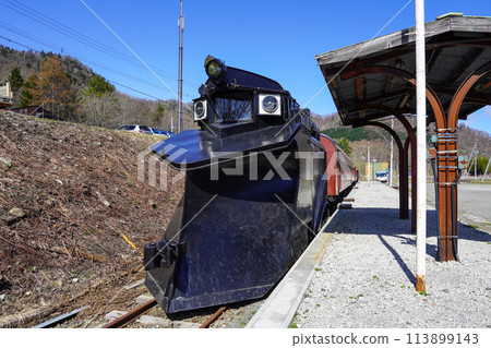 Mitsubishi Oyubari Railway, preserved trains at Minami-Oyubari Station site 113899143