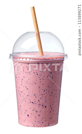 banana and blueberry smoothie with yogurt banana and blueberry smoothie with yogurt 113899271
