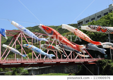 鯉魚流在天空中跳舞 鯉魚流在天空中跳舞 113900976