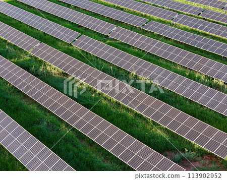 solar energy plant in rural area solar energy plant in rural area 113902952