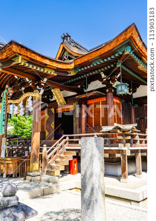 Daishogun Hachijinja Shrine (Daishogun of the Directional Gods) in Kamigyo Ward, Kyoto City - worship hall (belief in the Eight General Gods) 113903183