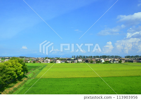 從湖西線車窗看到的景色（2022 年夏季） 113903956