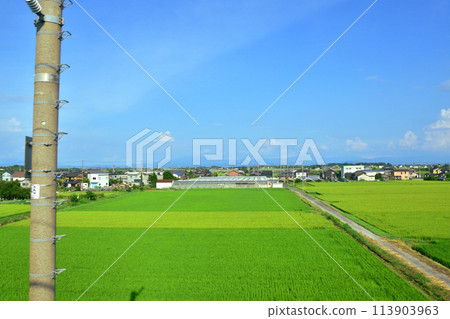 從湖西線車窗看到的景色（2022 年夏季） 113903963