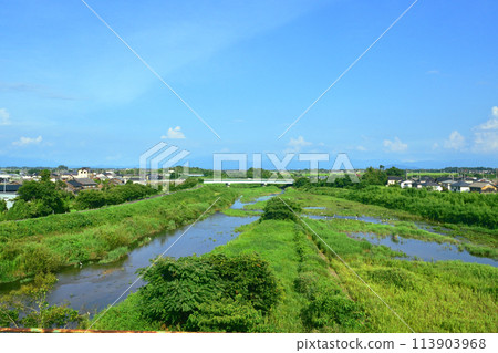 從湖西線車窗看到的景色（2022 年夏季） 113903968