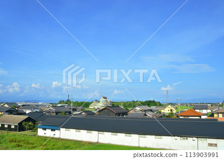 從湖西線車窗看到的景色（2022 年夏季） 113903991