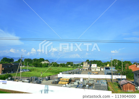 從湖西線車窗看到的景色（2022 年夏季） 113904000