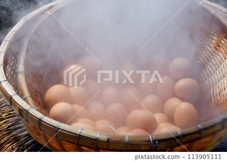 Steamy eggs from Kirishima Onsen 113905111