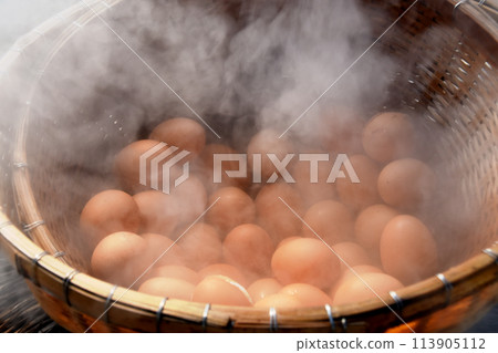 Steamy eggs from Kirishima Onsen 113905112