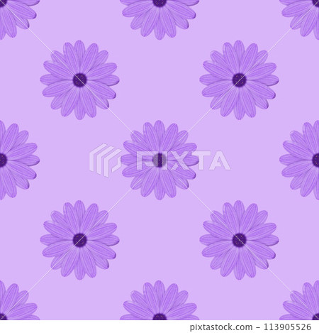 seamless pattern with pink flowers seamless pattern with pink flowers 113905526