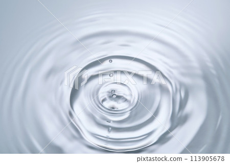 Abstract background with water stains. Blue background. 113905678