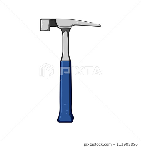 tools masons hammer cartoon vector illustration 113905856