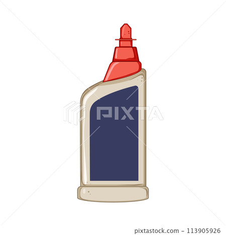 project wood glue cartoon vector illustration 113905926