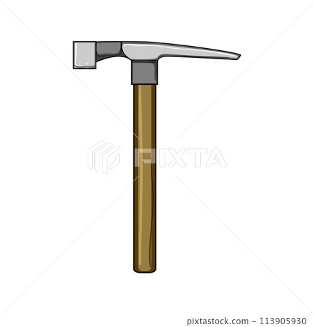 site masons hammer cartoon vector illustration 113905930