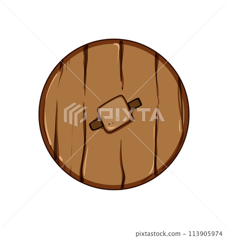 technology wheel ancient cartoon vector illustration technology wheel ancient cartoon vector illustration 113905974