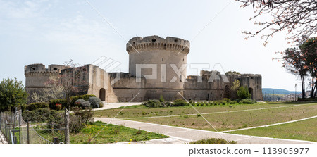Unfinished Tramontano castle in Matera, Italy Unfinished Tramontano castle in Matera, Italy 113905977