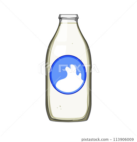 nutrition milk bottle cartoon vector illustration nutrition milk bottle cartoon vector illustration 113906009