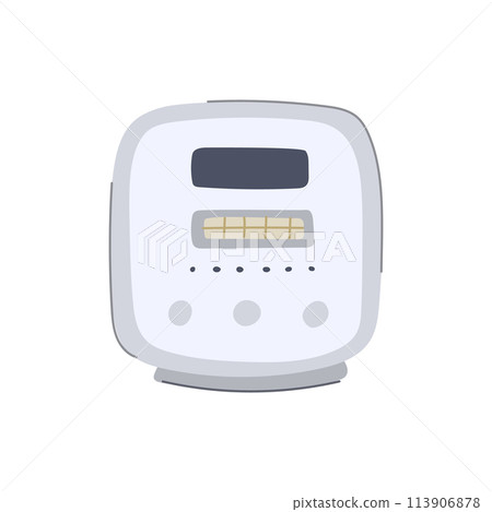 voice smart home hub cartoon vector illustration voice smart home hub cartoon vector illustration 113906878