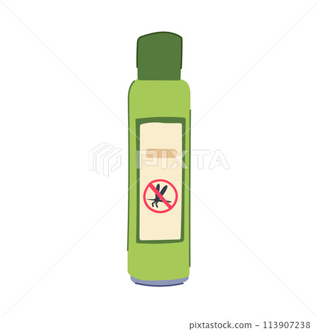 hornet insect repellent cartoon vector illustration 113907238