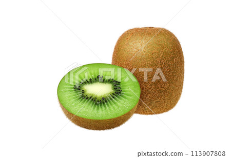 Kiwi illustration realistic 113907808