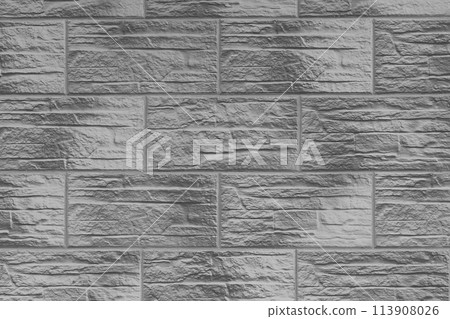 Grey paint large brick blocks masonry wall texture background abstract pattern tile Grey paint large brick blocks masonry wall texture background abstract pattern tile 113908026