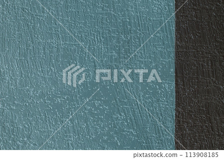 Blue aqua plaster bark beetle wall two colors abstract pattern black stucco background texture empty blank space sample Blue aqua plaster bark beetle wall two colors abstract pattern black stucco background texture empty blank space sample 113908185