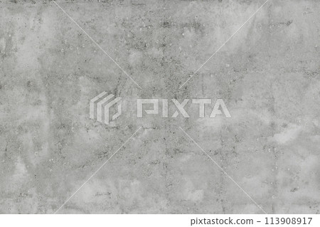 Grey old surface rough solid wall texture cement concrete abstract background pattern gray structure backdrop 113908917