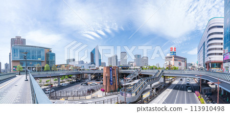 「埼玉縣川口市」川口站東口全景前的風景 113910498