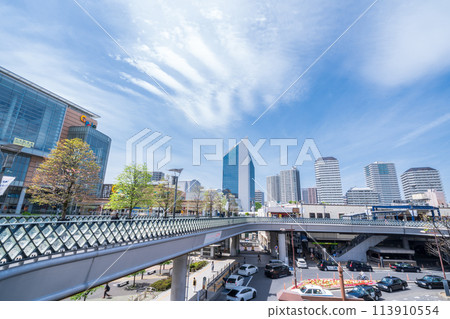 "Saitama Prefecture" Scenery in front of the east exit of Kawaguchi Station, Kawaguchi City 113910554